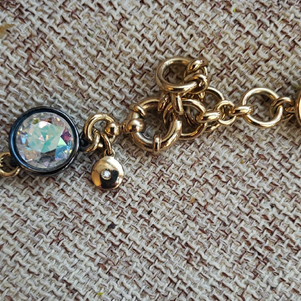 J.crew paillette Tortoise Brulee Necklace - Picture 3 of 12